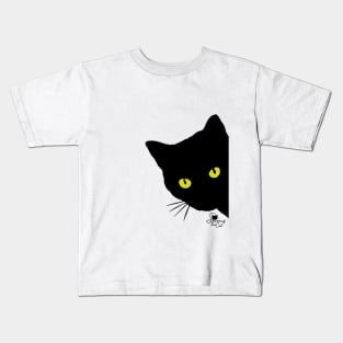 Cat Face Kids T-Shirt